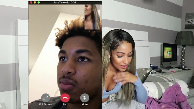 TELLING DDG I CAN'T COME TO LA PRANK! (He hangs up on me!)