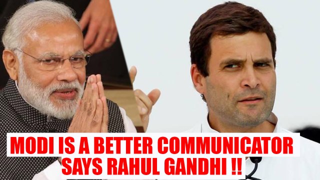 Rahul Gandhi in Berkeley admits that Mr.Modi is a better communicator | Oneindia News