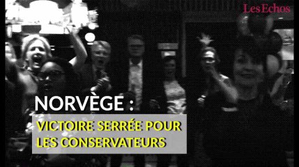 Norvège : victoire serrée pour les conservateurs