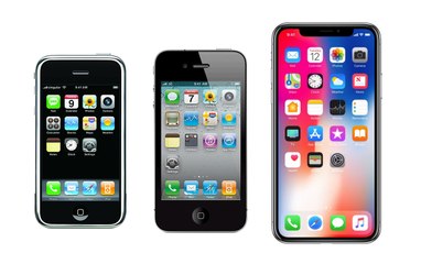 Apple: L'évolution des iPhone jusqu'à l'iPhone X