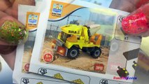 UNBOXING QLT KIDS FUN MIGHTY MACHINES WITH EXCAVATOR CEMENT MIXER DUMP TRUCK AND WHEEL LOADER