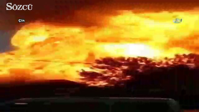 Akaryakıt istasyonunda tanker patladı!