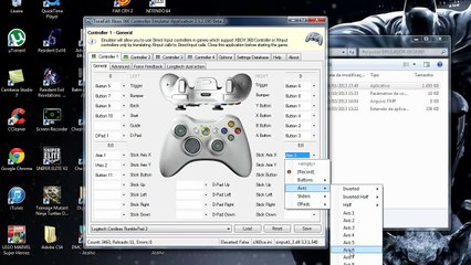 CONFIGURANDO O EMULADOR DE CONTROLE XBOX360