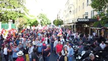 Manifestation à Ajaccio contre la réforme du code du travail