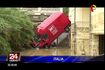 Italia: se registraron seis muertos y dos desaparecidos tras fuertes lluvias