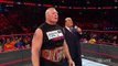 Paul Heyman provokes a fight between Braun Strowman and Brock Lesnar- Raw, Sept.