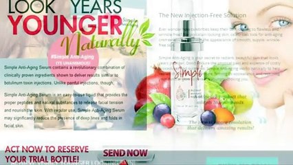 Simple Anti Aging Serum