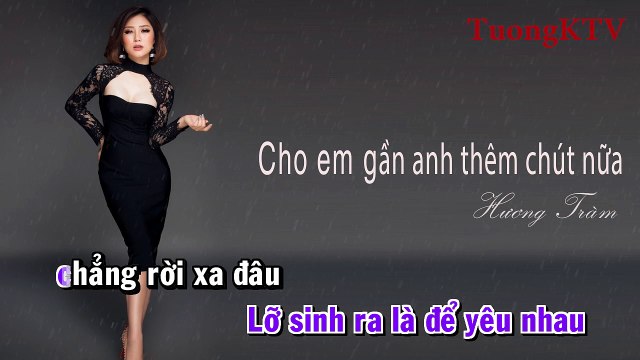 [Karaoke] Cho Em Gần Anh Thêm Chút Nữa - Hương Tràm | Beat Piano