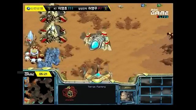 이영호 vs 허영무 치즈러쉬를 눈치채지 못하게 하는 갓의 역대급 센스 플레이! Flash vs Jangbi 스타크래프트 명경기