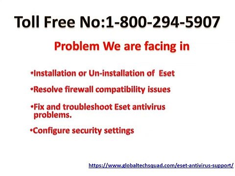 Eset Antivirus Support - USA - GlobalTech Squad