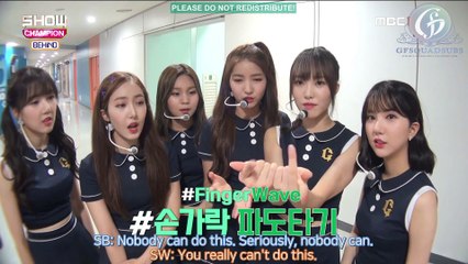 [ENG SUB] 170829 Show Champion Behind - GFRIEND