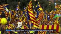 Espagne : démonstration de force des indépendantistes catalans