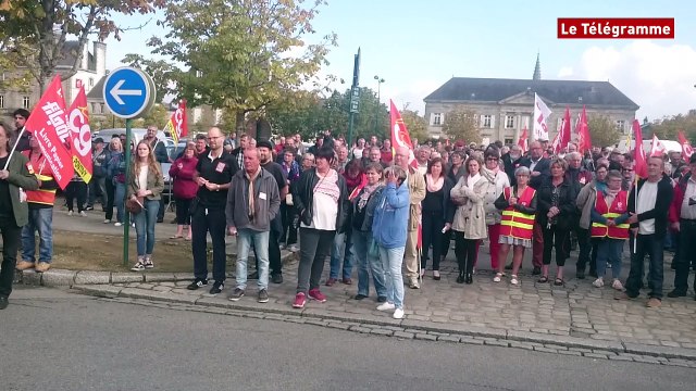 Code du travail. 400 personnes dans la rue à Pontivy