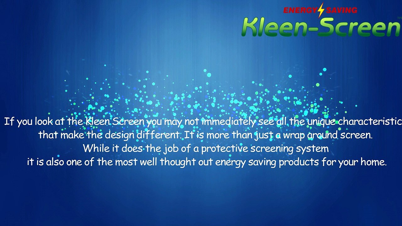 Kleen screen installation