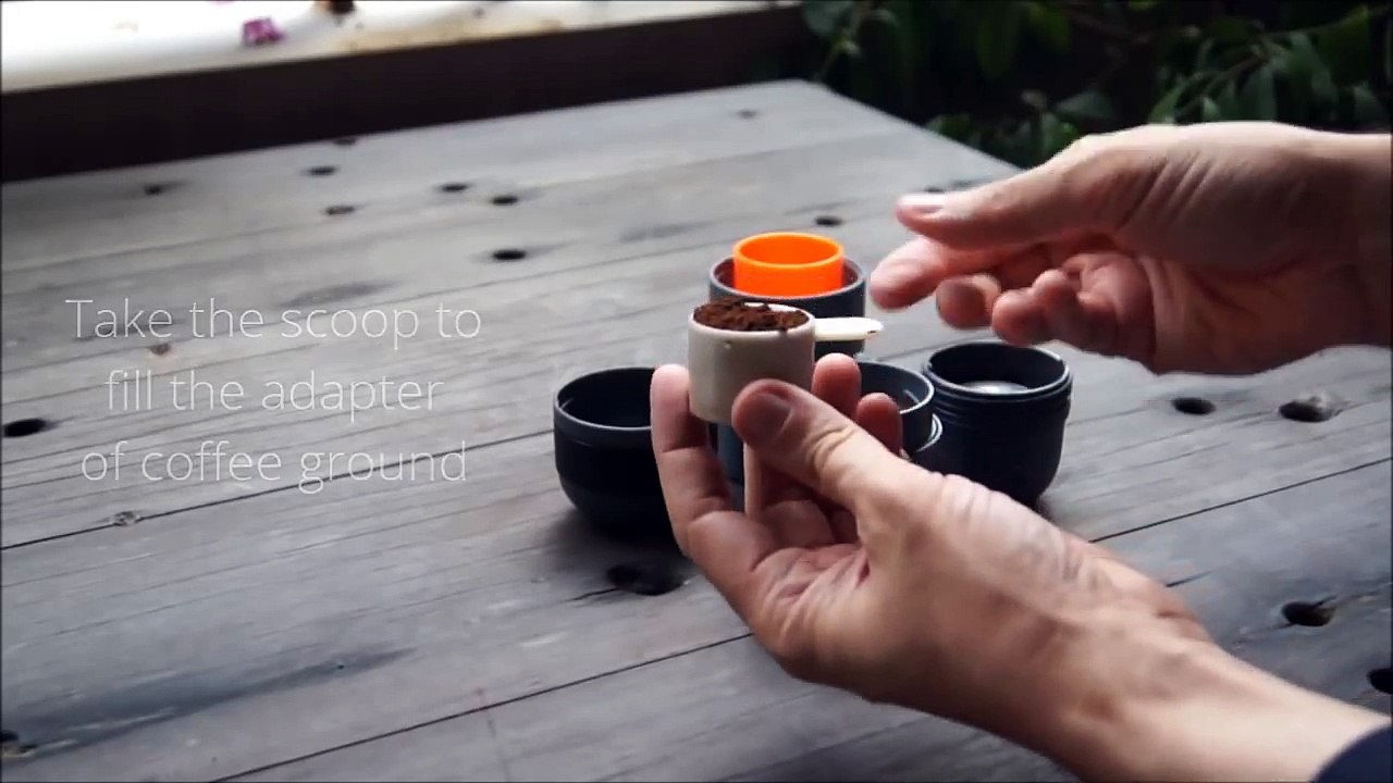 Minipresso GR prepares you instantly