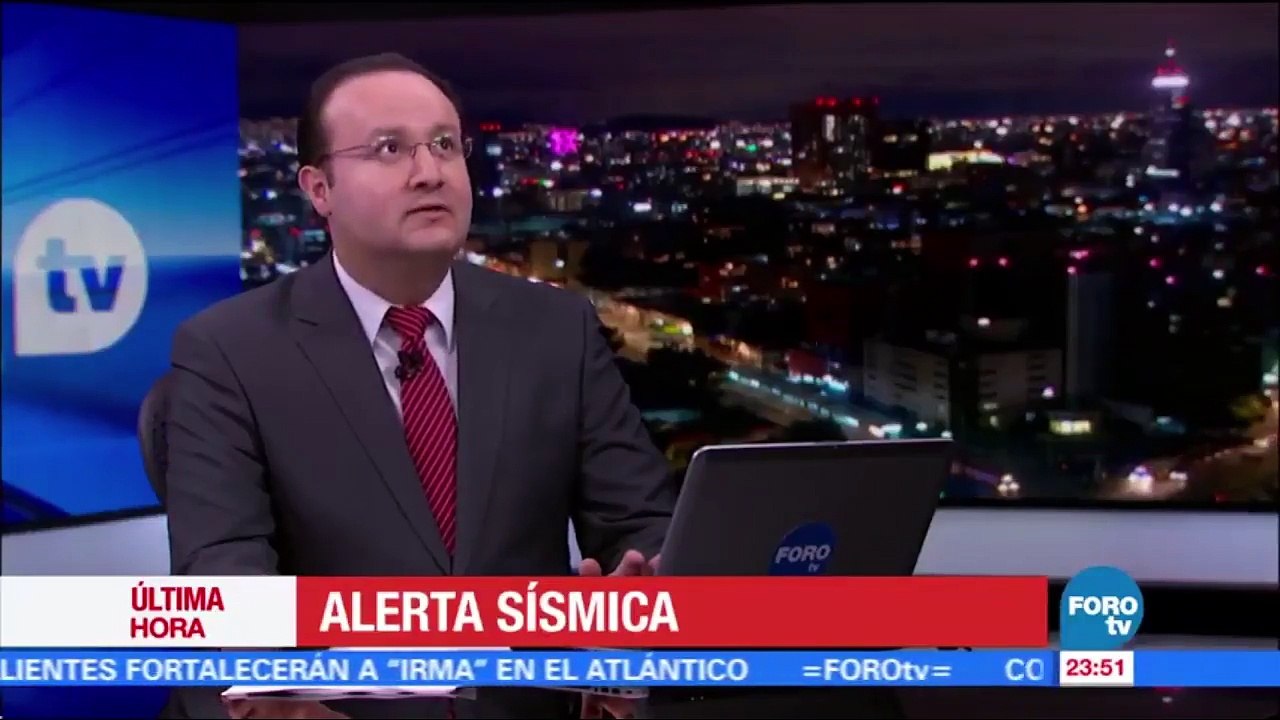 Powerful Mexico earthquake of 8.4 degrees on TV ... Terremoto de Mexico 8.4 en vivo