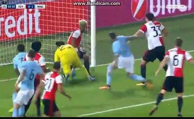John Stones Goal HD - Feyenoord 0-1 Manchester City 13.09.2017