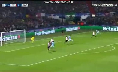 Sergio Aguero Goal HD - Feyenoord 0-2 Manchester City 13.09.2017