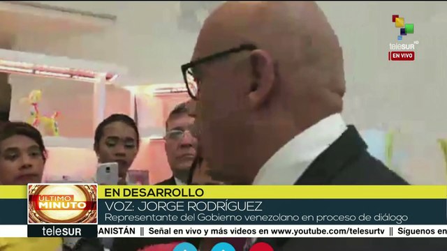 Gob. de Venezuela impulsa diálogo con la oposición en Rep. Dominicana