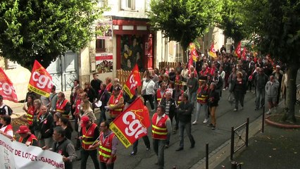 Loi travail : première mobilisation réussie à Agen