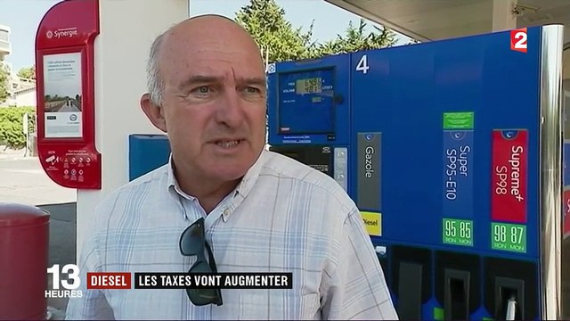 Fiscalité : vers une hausse progressive du prix du diesel