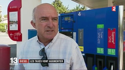 Fiscalité : vers une hausse progressive du prix du diesel