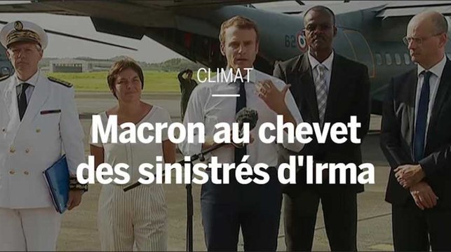 Macron sur Irma : On ne peut pas anticiper ce qui n'est pas anticipable