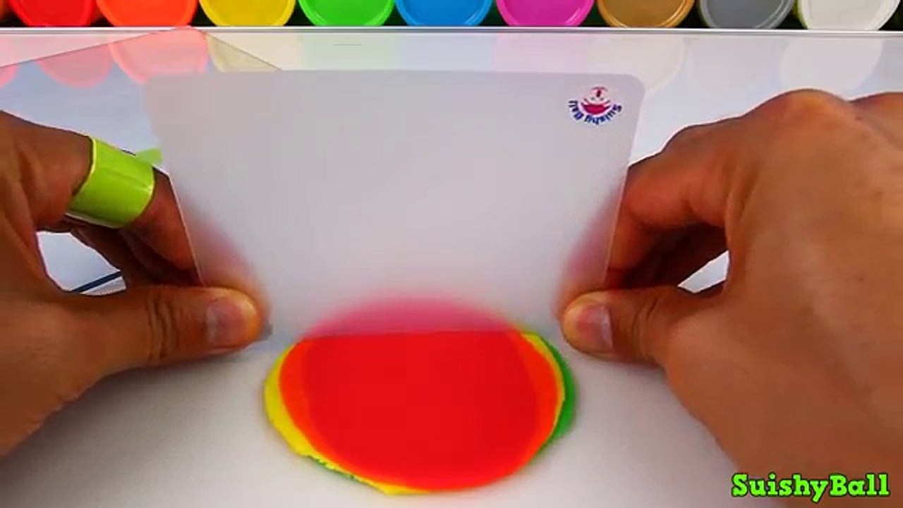 Un et un à un un à anniversaire gâteau crème géant Comment de la glace faire faire jouer à Il Doh popsicle rainbowlearning