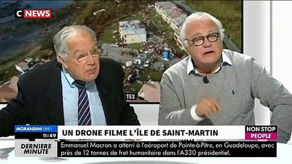 Invités de Morandini Live, Laurent Cabrol et Michel Chevalet se demandent si St Martin était bien préparé à Irma ?
