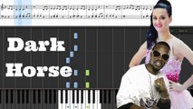 Katy Perry - Dark Horse (feat. Juicy J) Piano Tutorial Easy (Sheet Music  Cover) with Lyrics - YouTube