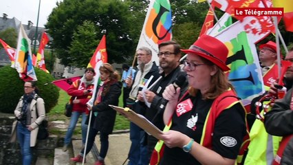Code du travail. Près de 2.500 manifestants à Quimper : les syndicats satisfaits (Le Télégramme)