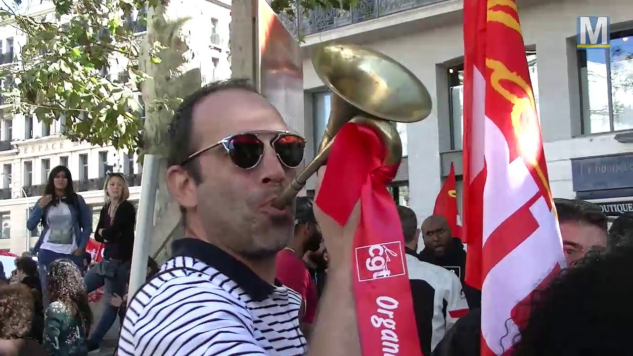 Marseille dans la rue contre Macron