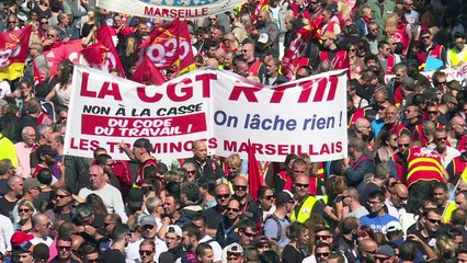 Réforme code du travail: manifestation à Marseille