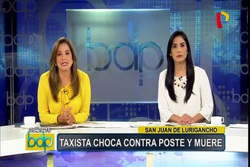 Accidente de tránsito deja un muerto en San Juan de Lurigancho