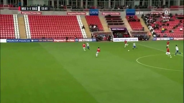 1-1 Afimico Pululu Goal UEFA Youth League Group A - 12.09.2017 Man United Youth 1-1 FC Basel Youth