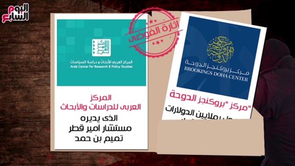 بالفيديوجراف.. مراكز ومنظمات تمولها قطر لإثارة الفوضى بالدول العربية