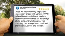 Saginaw HVAC Companies – Atlas Air Conditioning & Heating Terrific Five Star Review