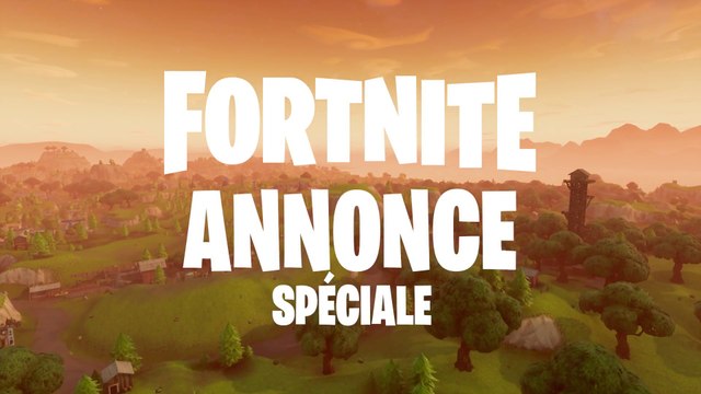 Fortnite - Annonce du mode Battle Royale