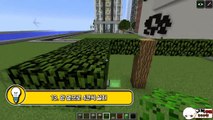 초간단! 모드없이 나무 속 비밀집(숨겨진비밀통로)만들기! 사다리X [PC/PE 모드없이만들기:천재소년램램] 마인크래프트 포켓에디션 Minecraft MCPE [램