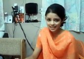 Girl sing beautiful song in punjabi