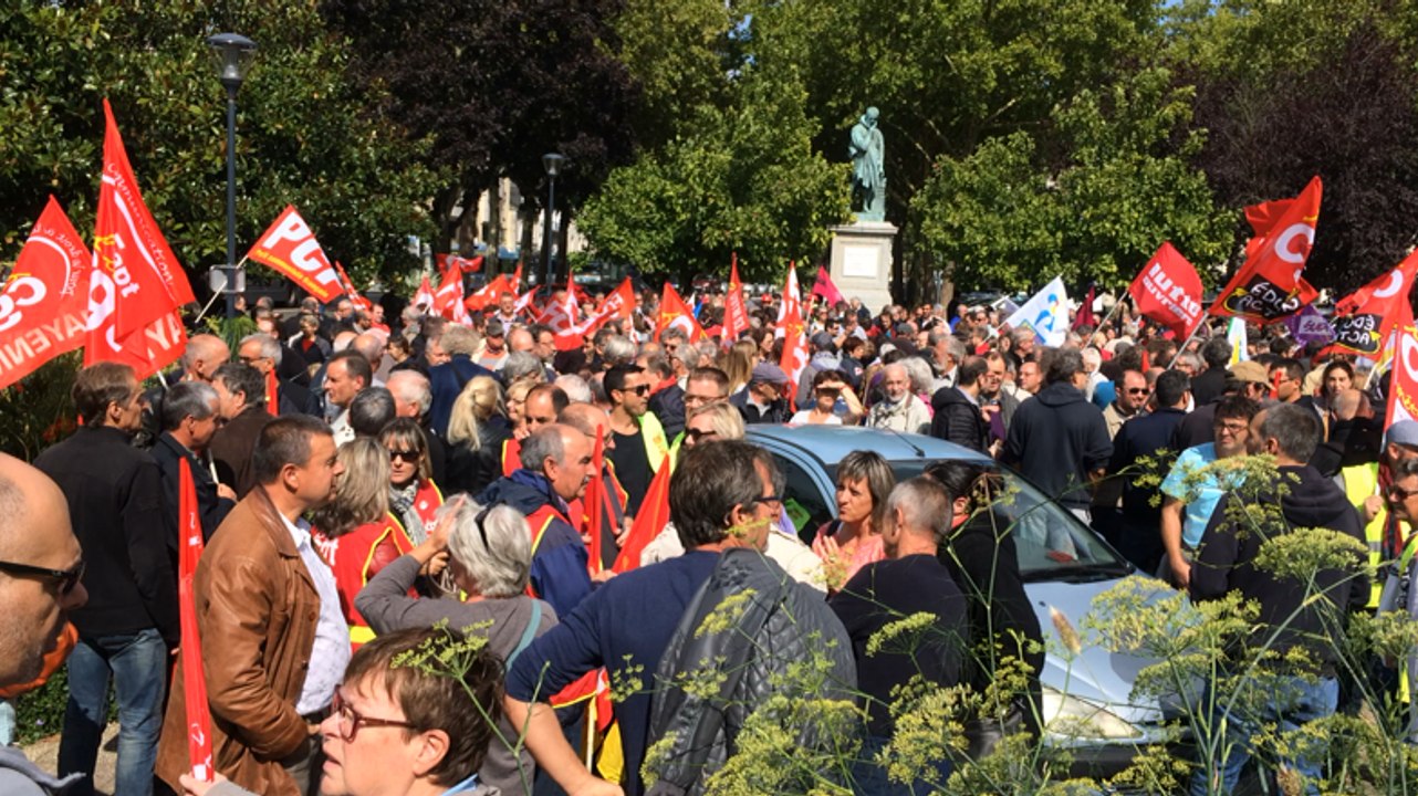 Manifestation contre la réforme du travail