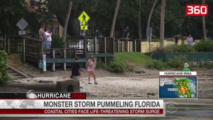 Uragani 'Irma' shkakton fenomenin e rrallë natyror (360video)