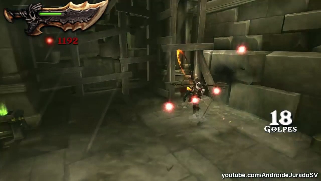 God of War: Ghost of Sparta Para Android [PPSSPP] [ISO] [En Español] + Configuraciones