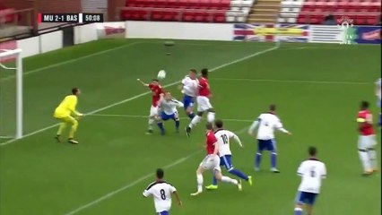 2-1 Indy Boonen Goal UEFA Youth League  Group A - 12.09.2017 Man United Youth 2-1 FC Basel Youth