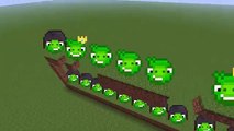 En colère des oiseaux déployer interminable vert tuer les cochons le le le le la à Il Minecraft mod minecraft