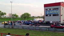 Mustangs Drag Race Turbocharged Mustang- Redline Raceway Texas