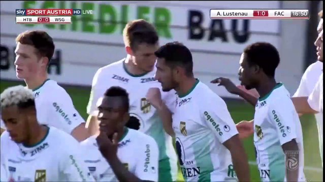 1-0 Ronivaldo Goal Austria Erste Division - 12.09.2017 Austria Lustenau 1-0 Floridsdorfer AC