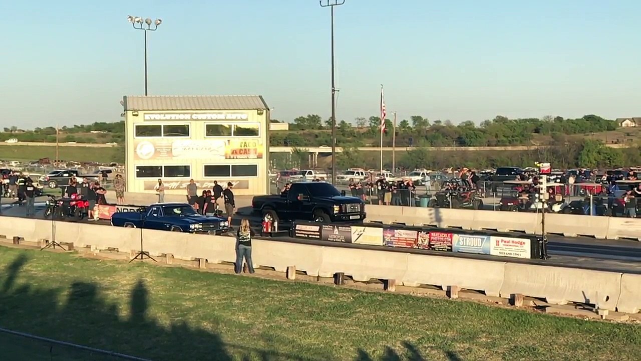Diesel truck at Northstar Dragway