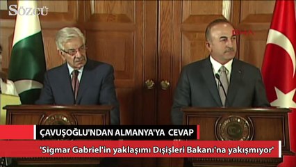 Çavuşoğlu’ndan Almanya’ya cevap
