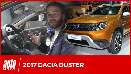 Dacia Duster [SALON FRANCFORT 2017] : meilleur et pas (beaucoup) plus cher
